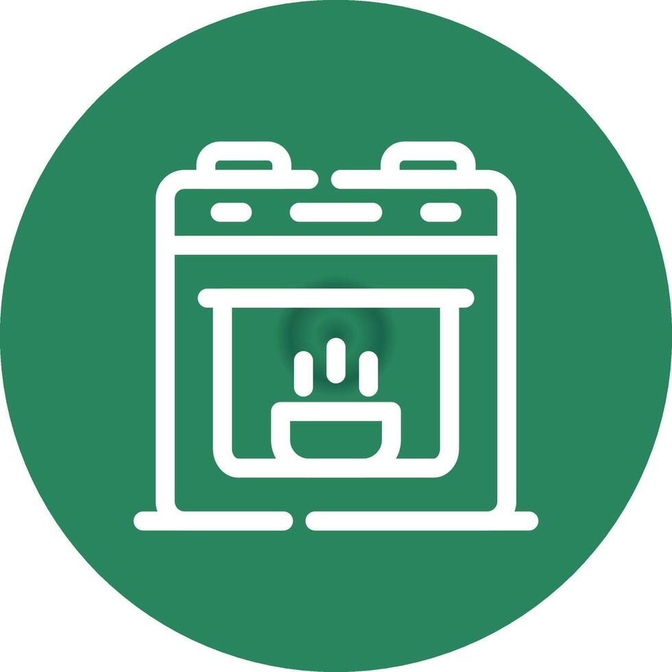Oven Creative Icon Design vector