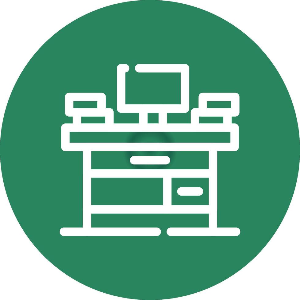 Desk Creative Icon Design vector