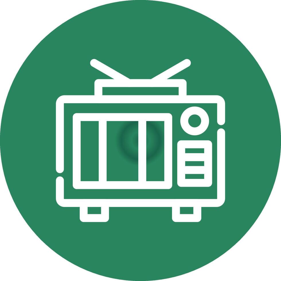 Tv Creative Icon Design vector