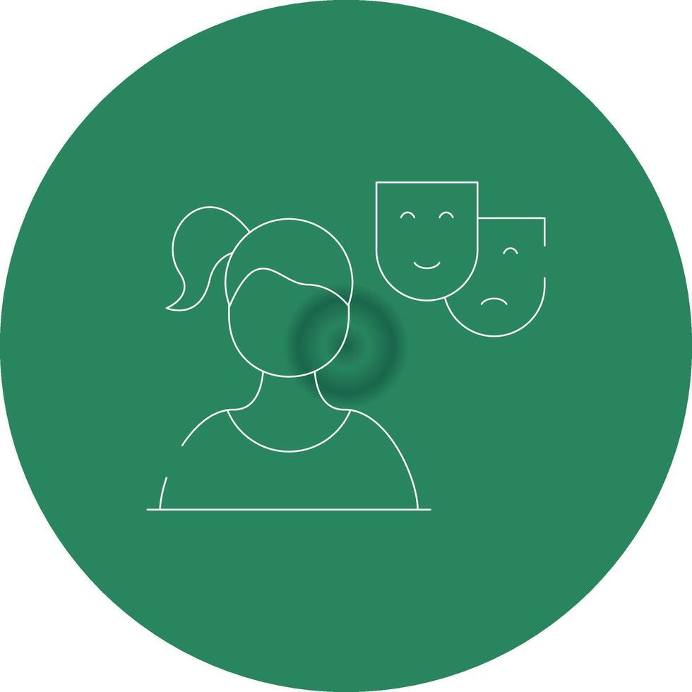 Drama Creative Icon Design vector
