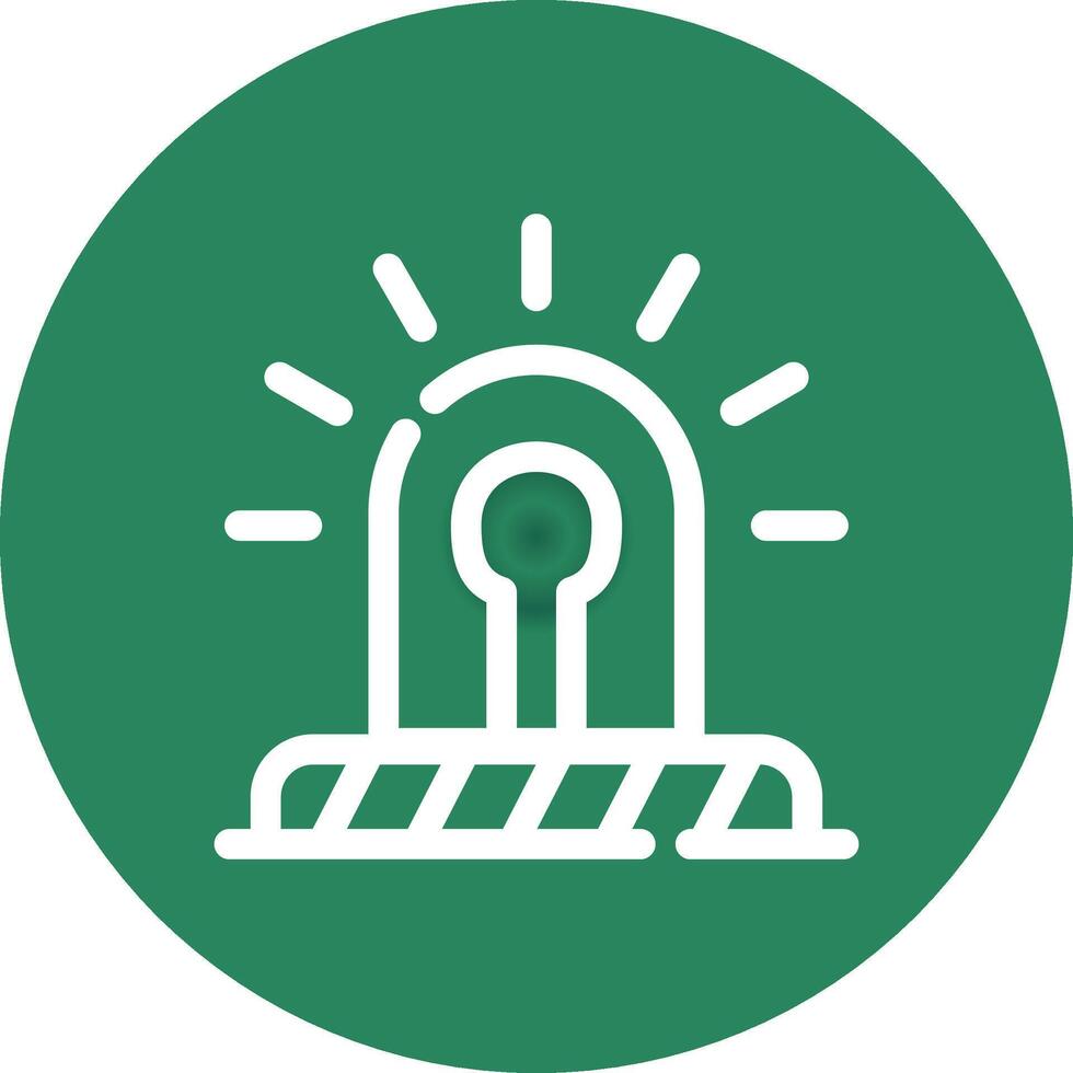 Siren Creative Icon Design vector