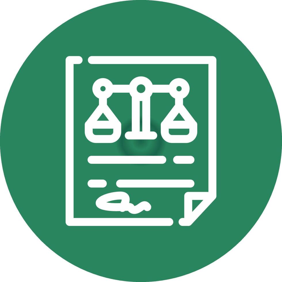 Law Creative Icon Design vector