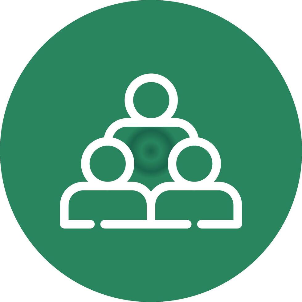 Audience Creative Icon Design vector