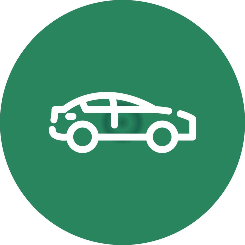 Sedan Creative Icon Design vector