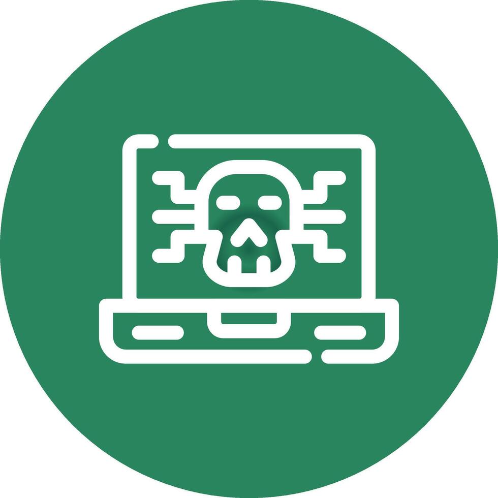 diseño de icono creativo de malware vector