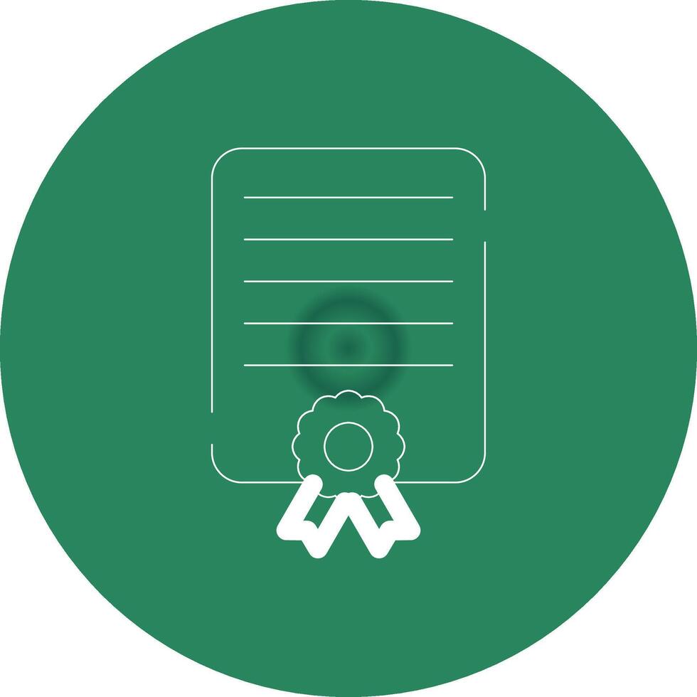 Business Permit Creative Icon Design vector
