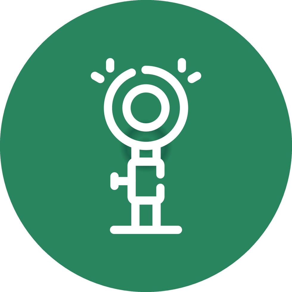 Light Creative Icon Design vector