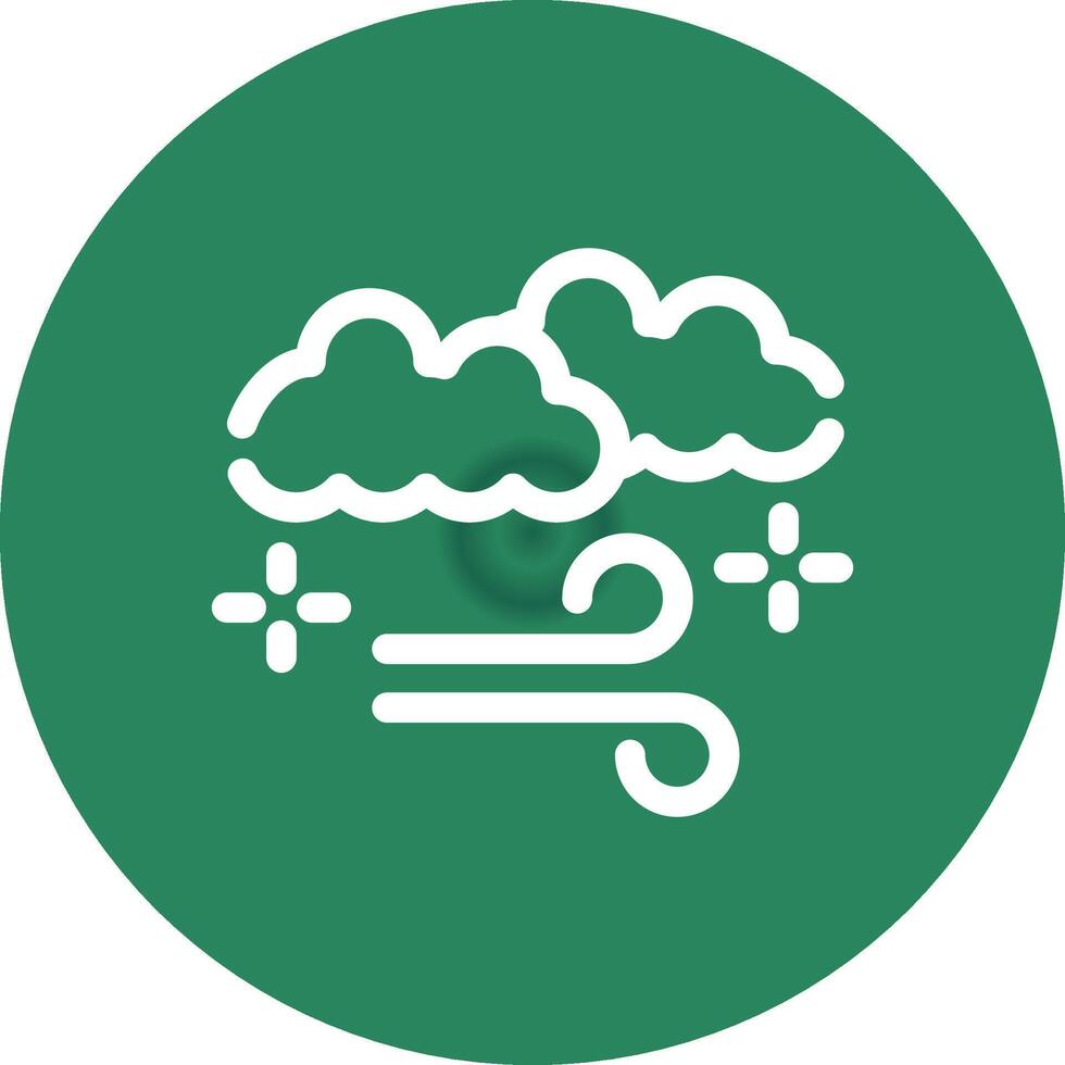 Windy Creative Icon Design vector