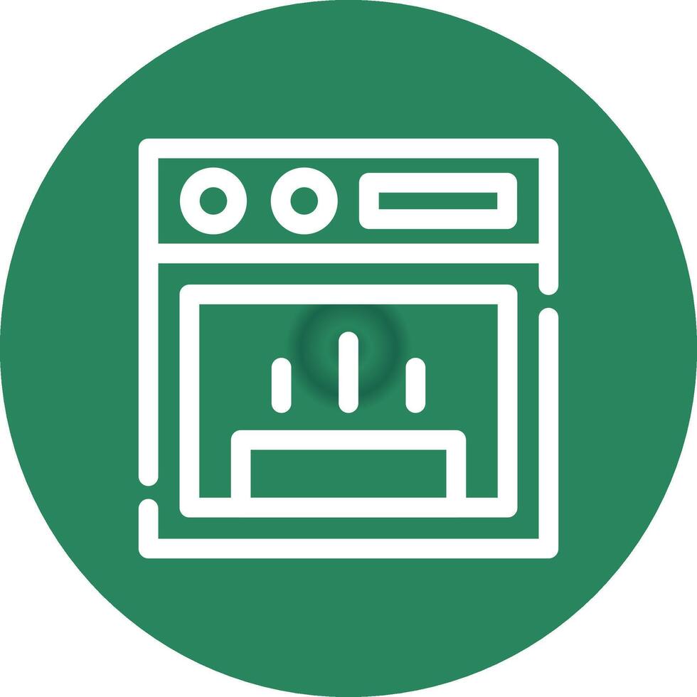 Stove Creative Icon Design vector