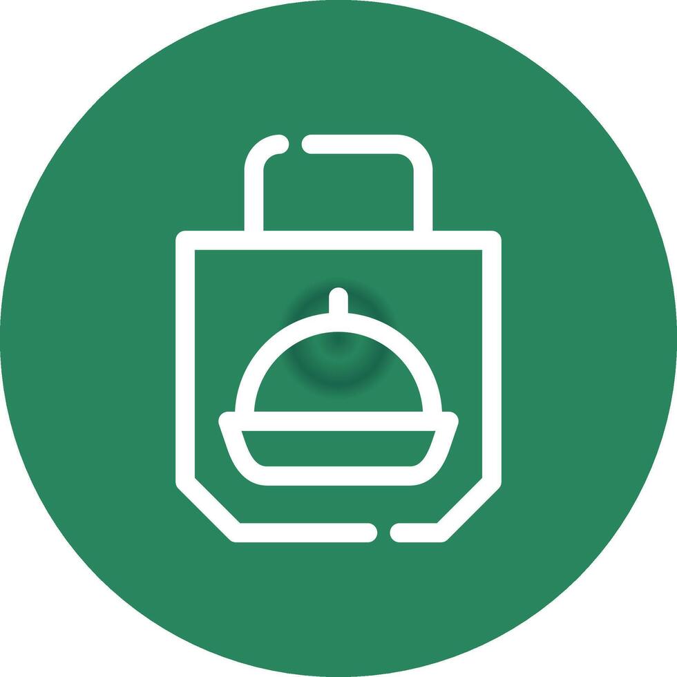 Food Delivery Creative Icon Design vector