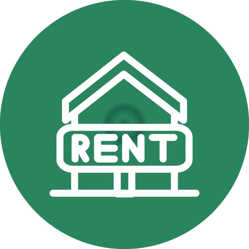 Rent Creative Icon Design vector