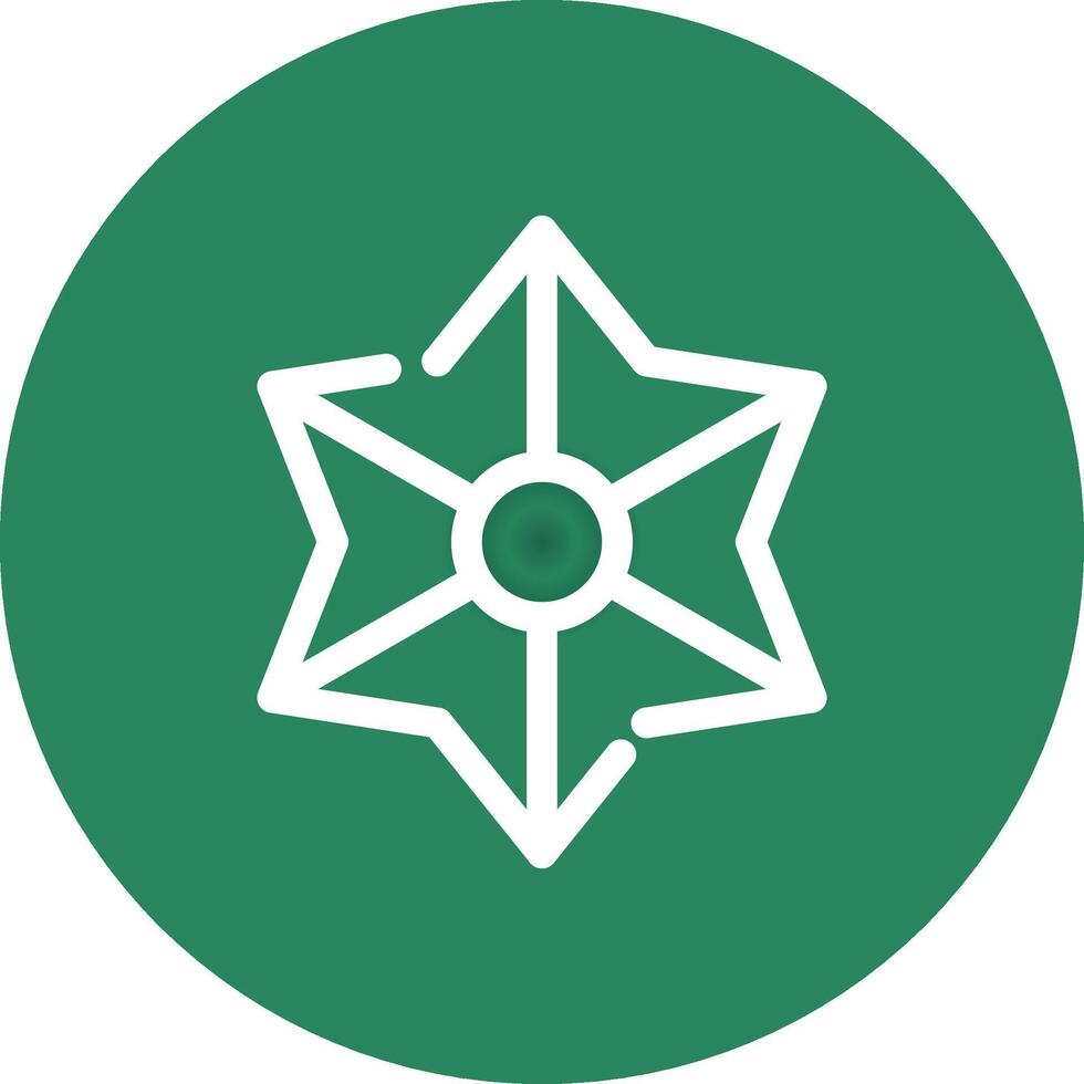 estrella de mar creativo icono diseño vector