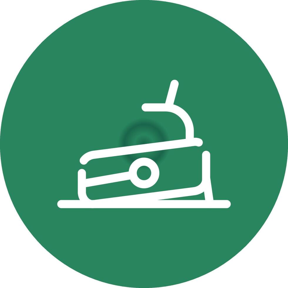 Treadmill Creative Icon Design vector