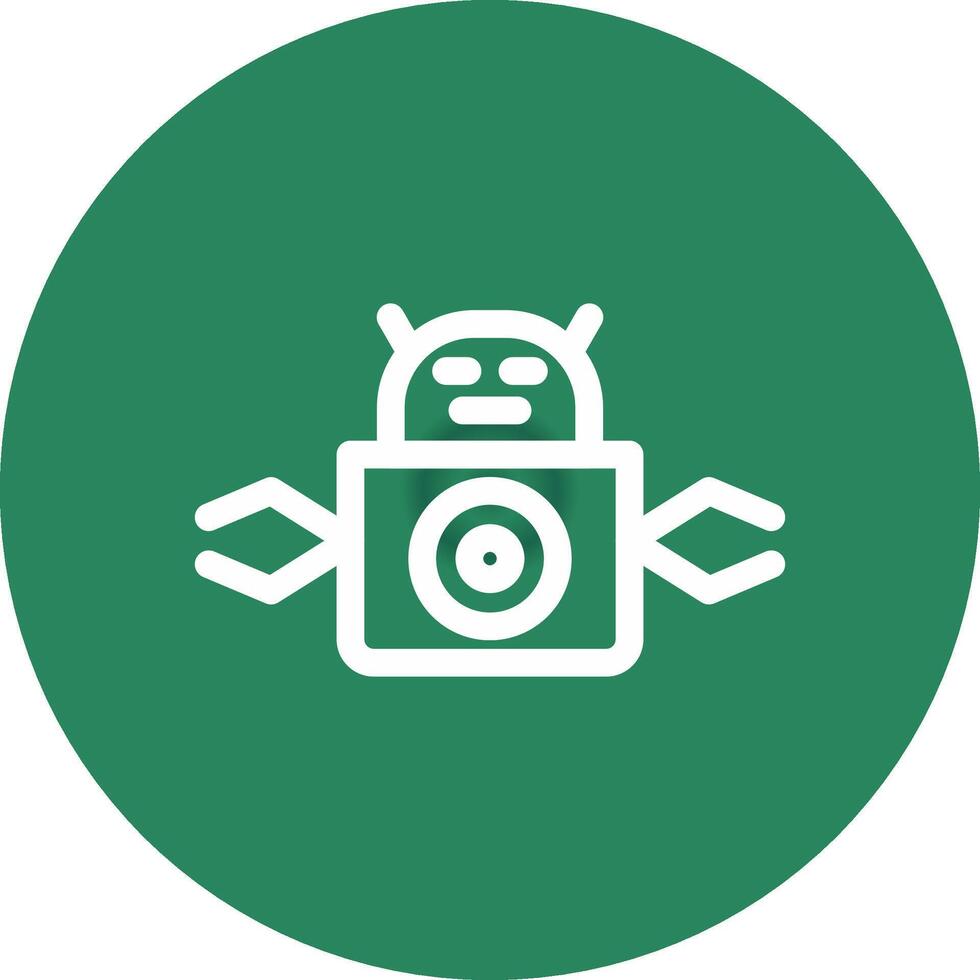Robot Creative Icon Design vector