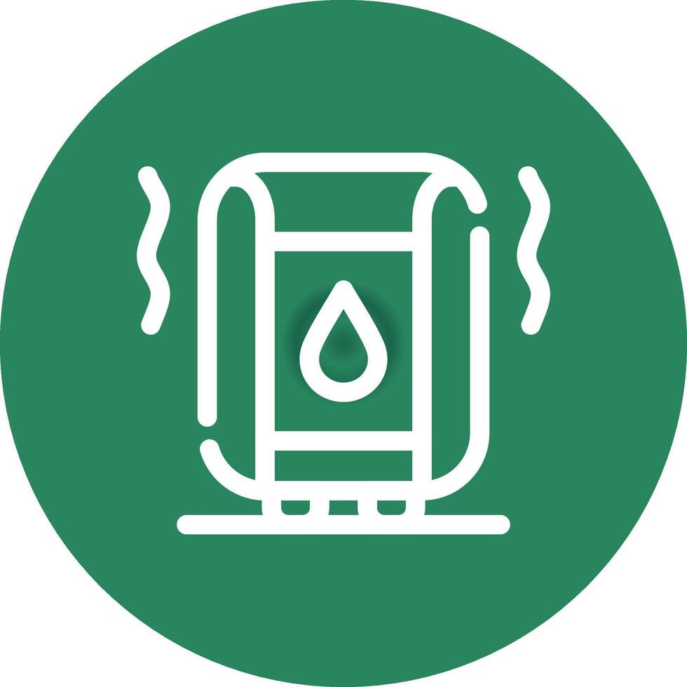 Humidifier Creative Icon Design vector