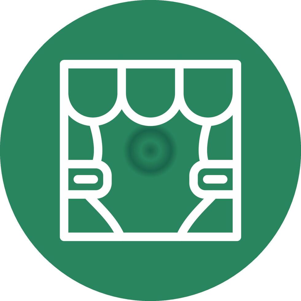 Stage Creative Icon Design vector