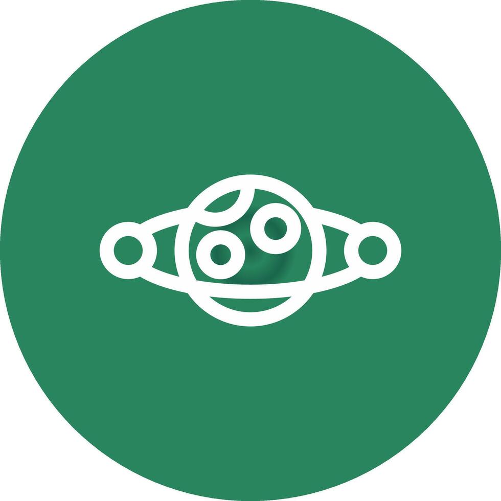 Planet Creative Icon Design vector