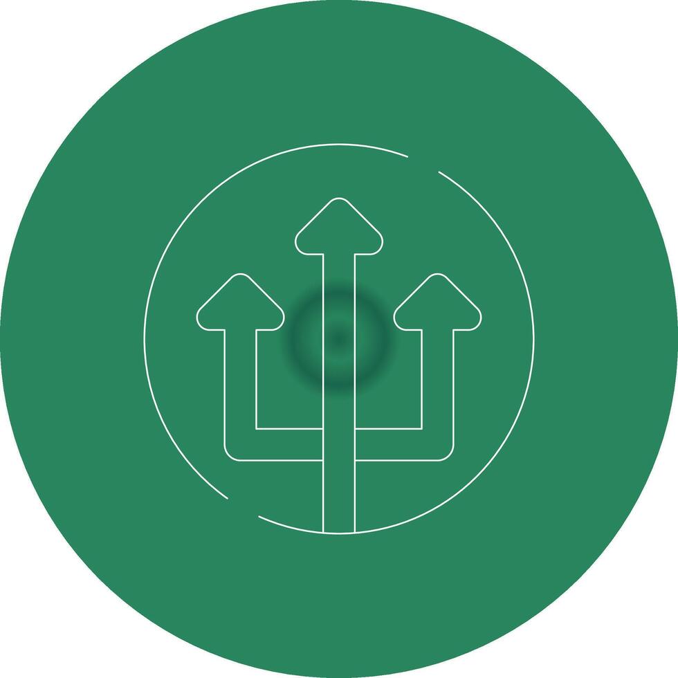 Pathway Creative Icon Design vector