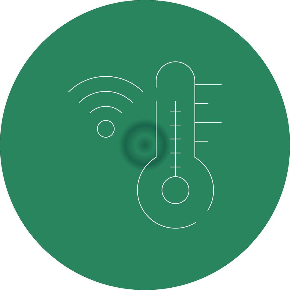 Thermostat Creative Icon Design vector