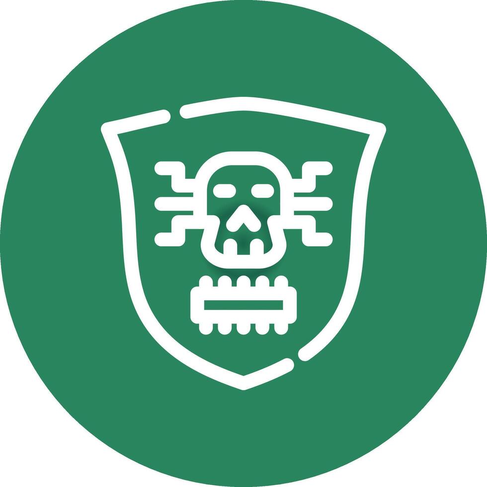 diseño de icono creativo de malware vector