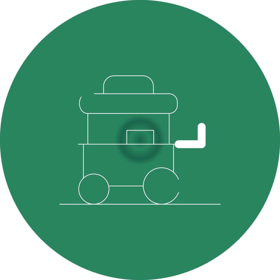 Food Cart Creative Icon Design vector