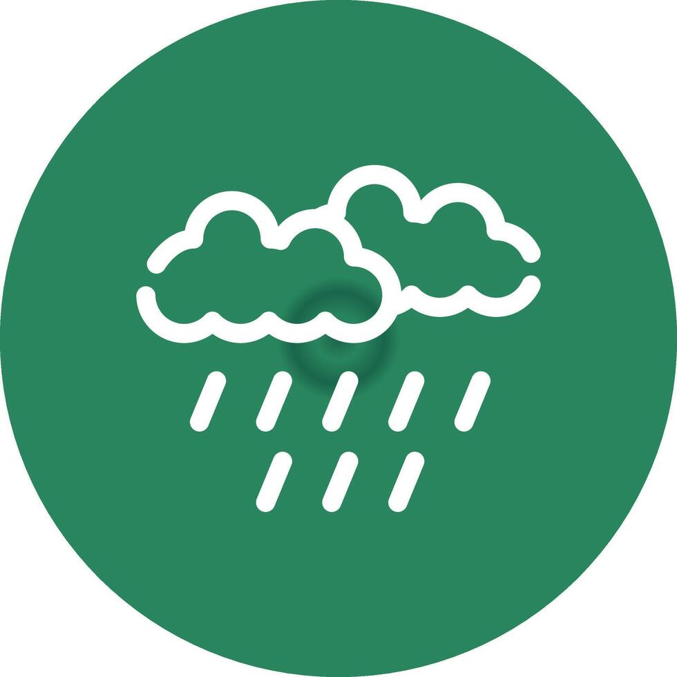 Rainy Day Creative Icon Design vector
