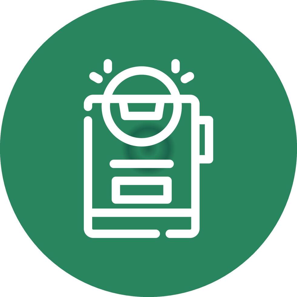 Light Creative Icon Design vector