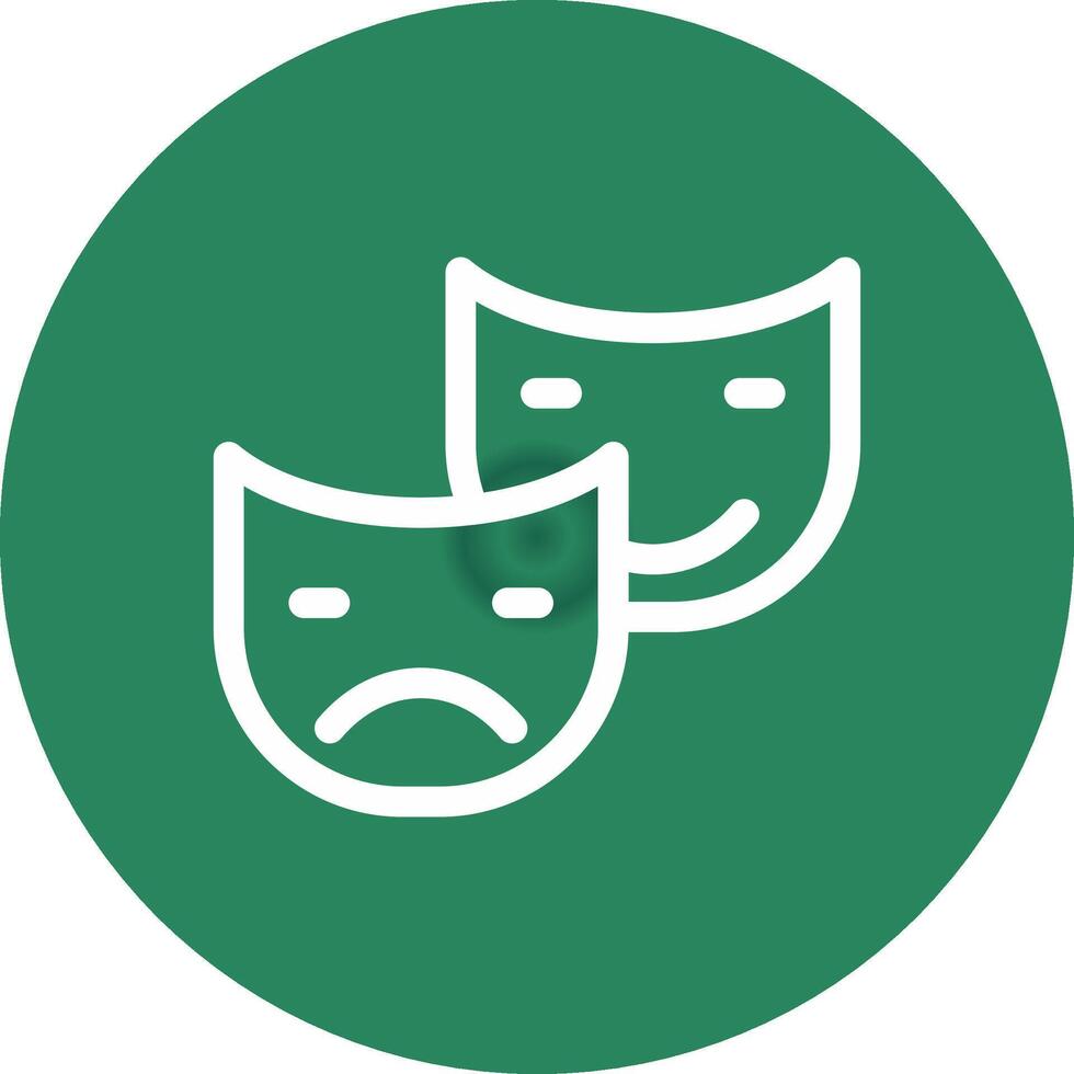 Comedy Creative Icon Design vector