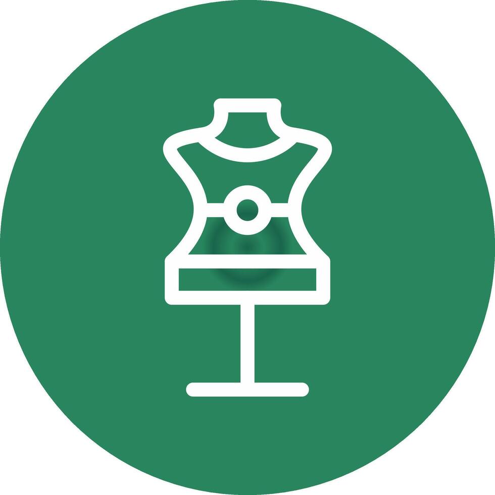 Mannequin Creative Icon Design vector