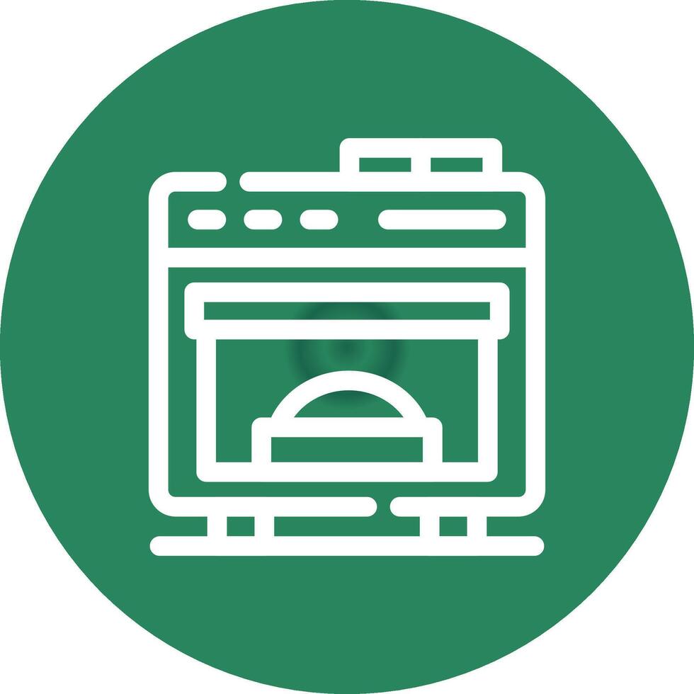 Oven Creative Icon Design vector