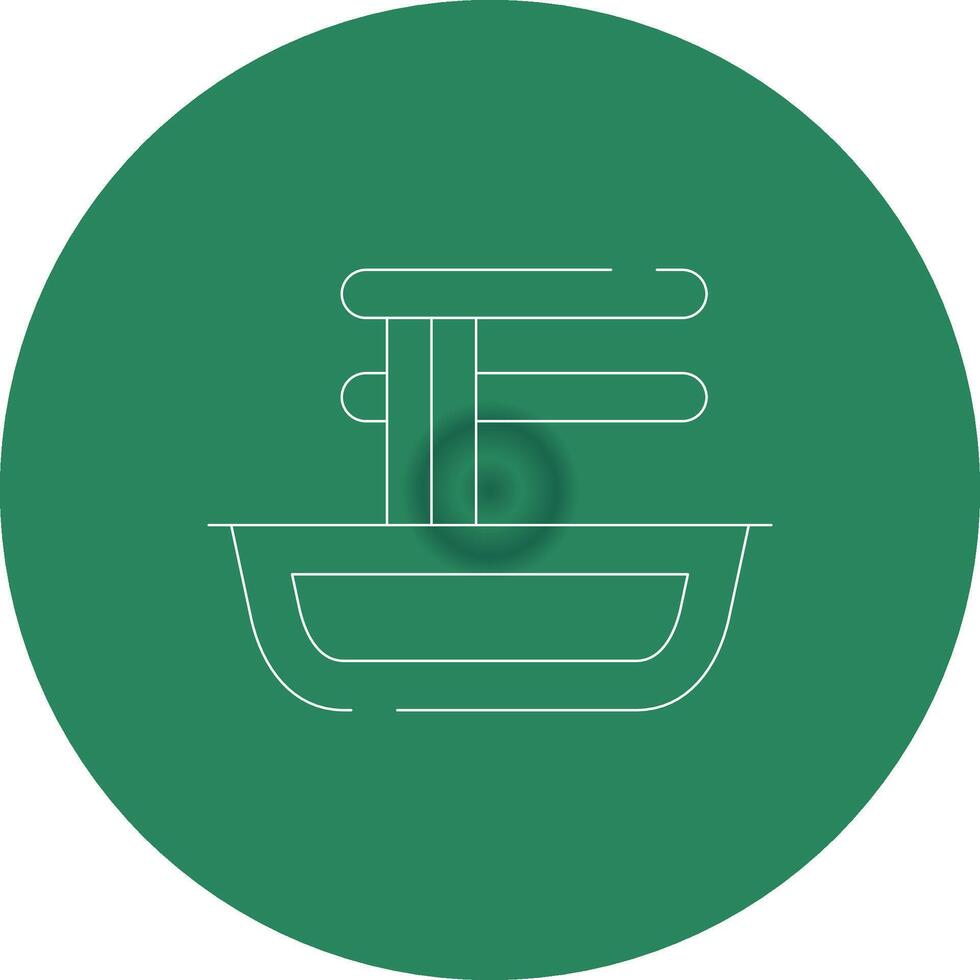 Falafel Creative Icon Design vector