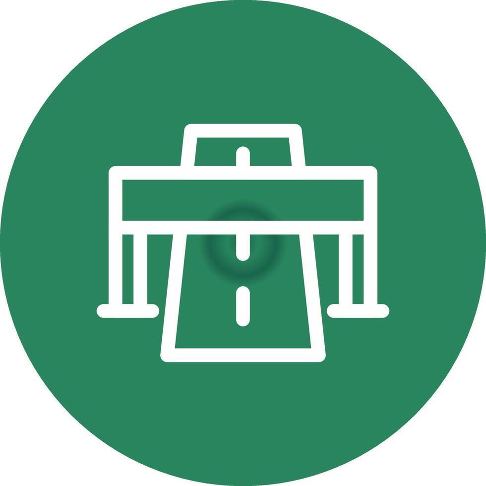 Motorway Creative Icon Design vector