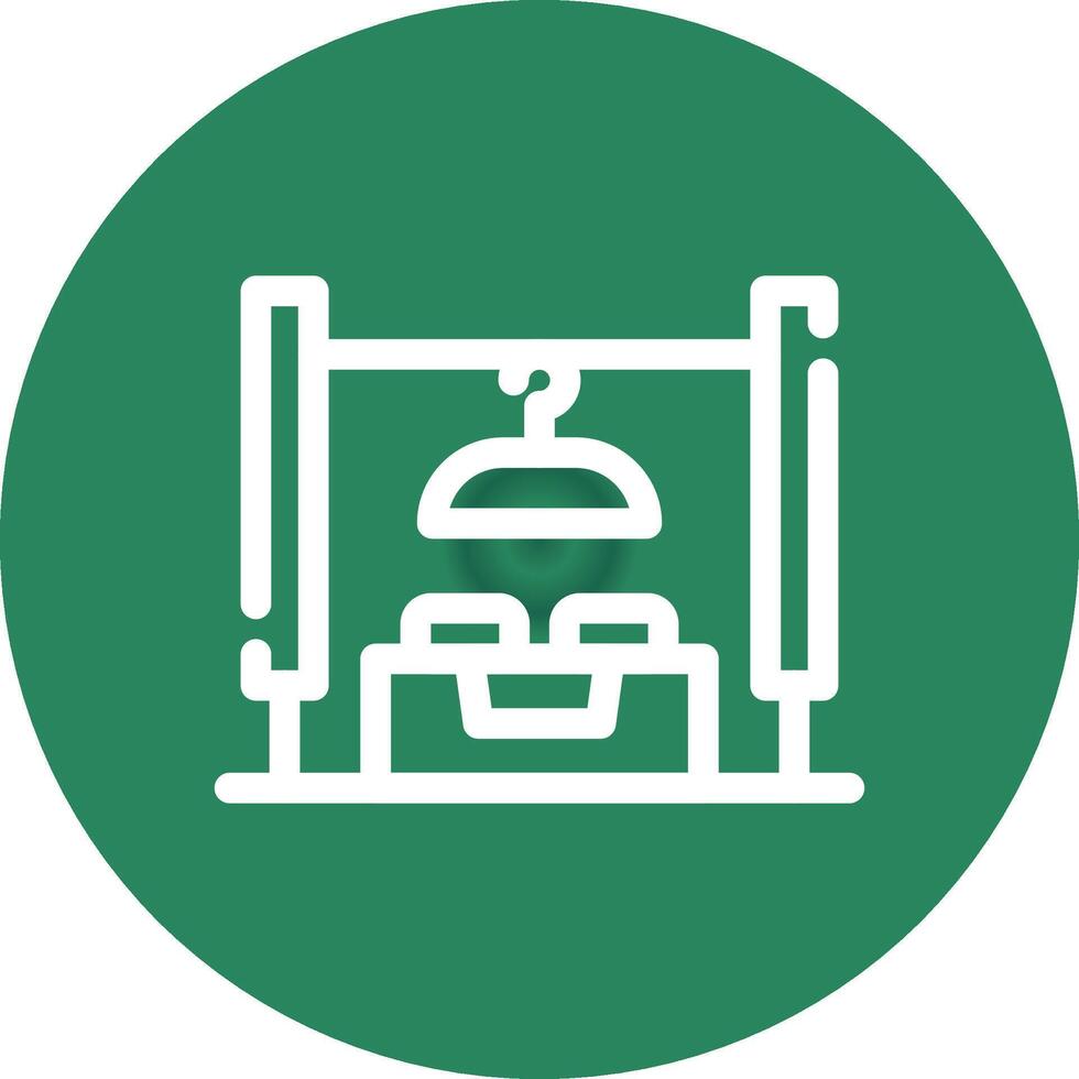 Clothes Rack Creative Icon Design vector