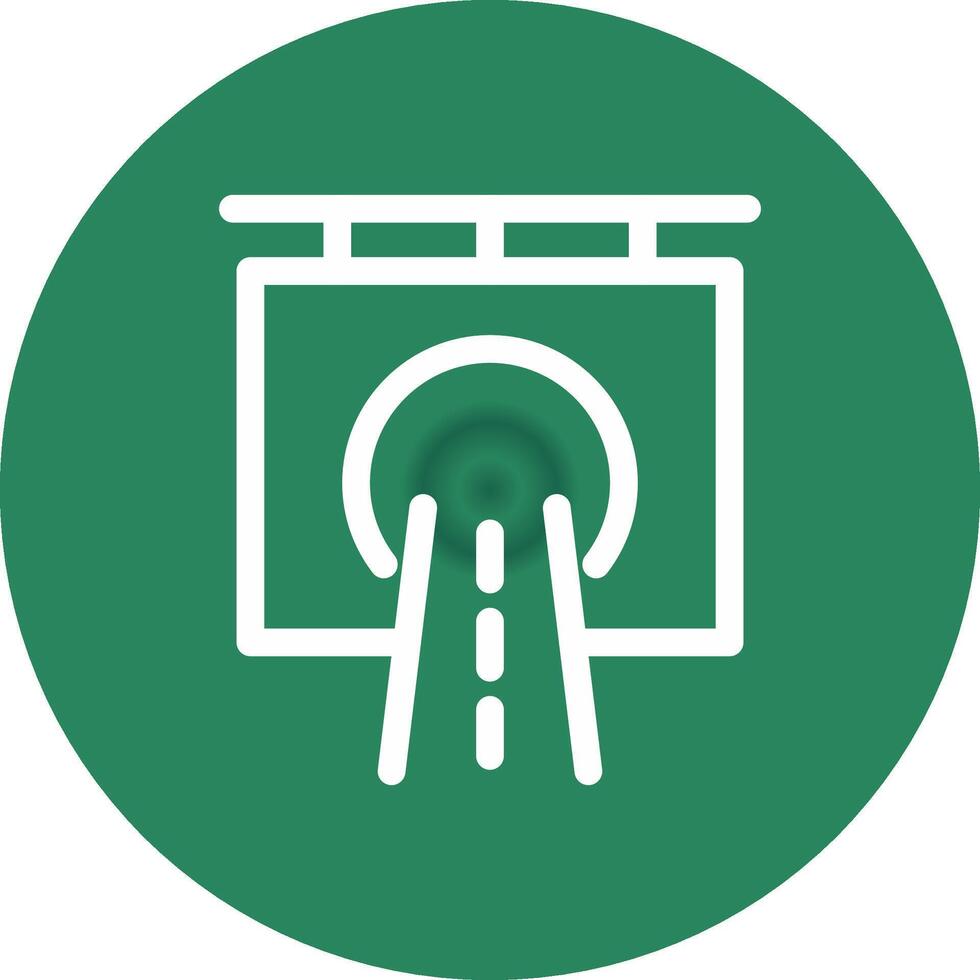 Tunnel Creative Icon Design vector