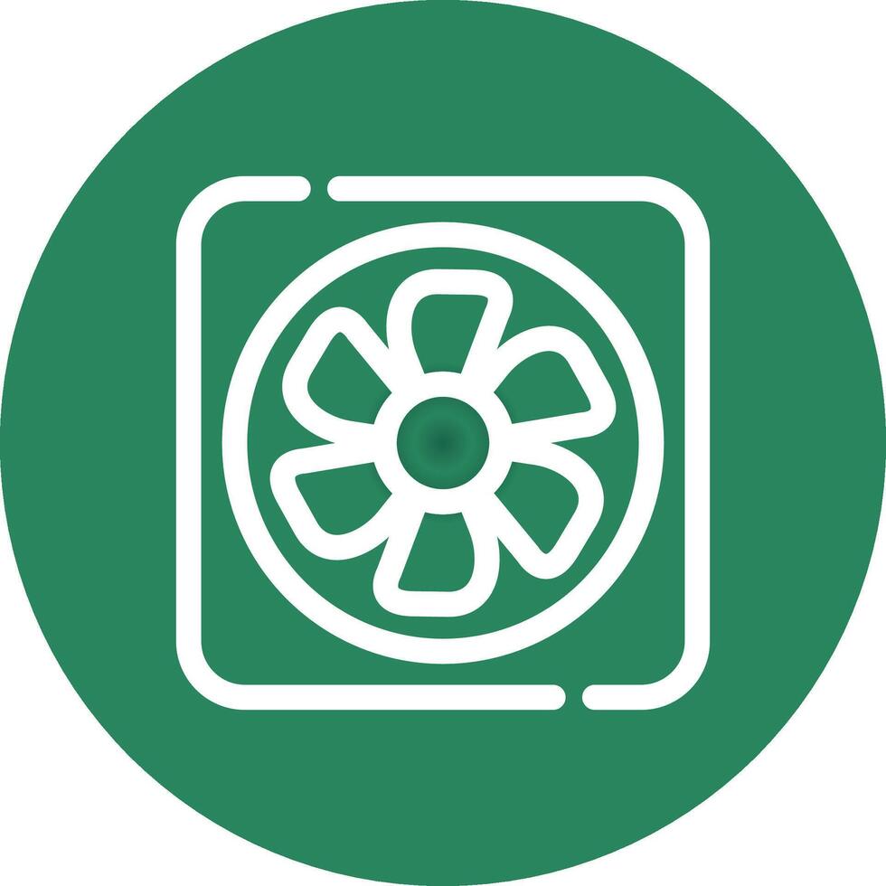 Fan Creative Icon Design vector