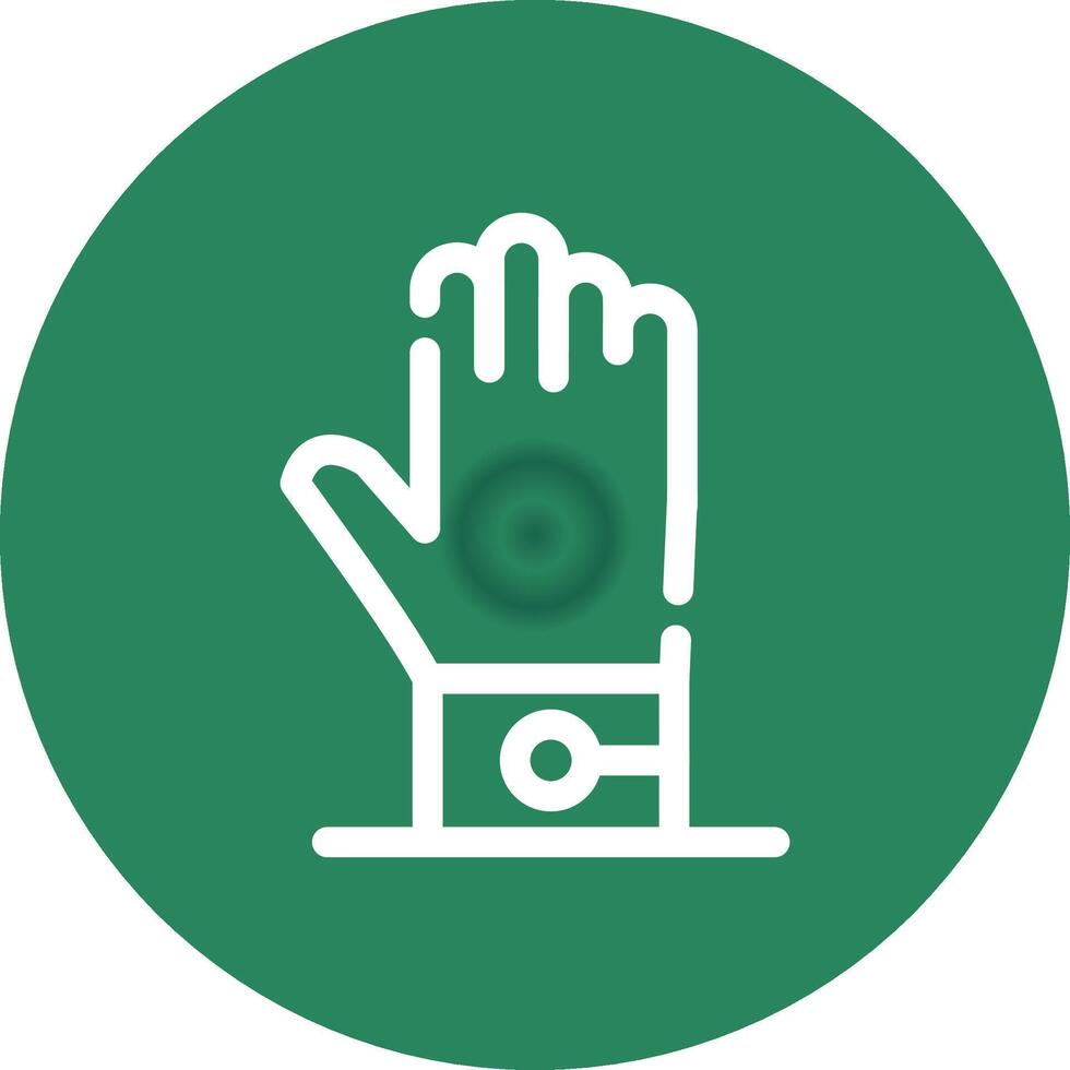 Glove Creative Icon Design vector