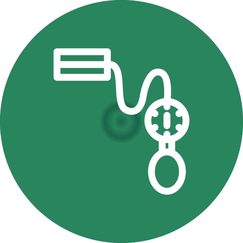 Tensiometer Creative Icon Design vector