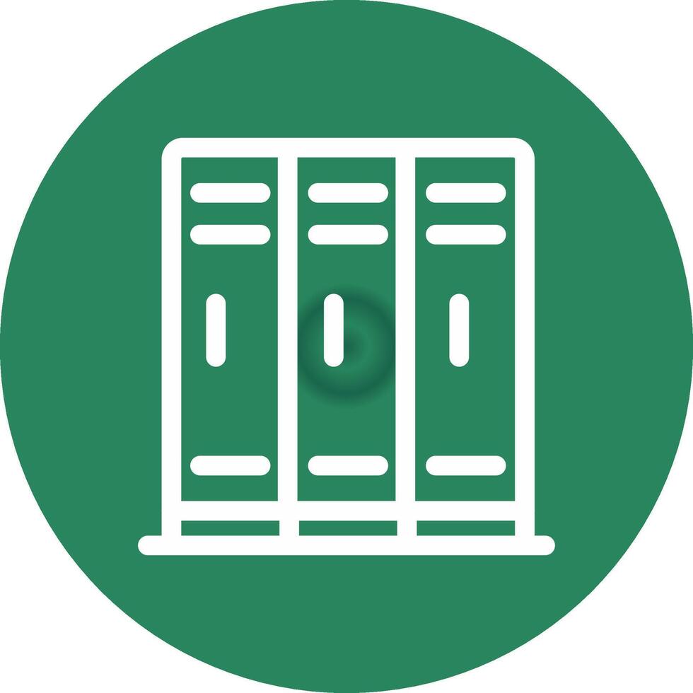 Lockers Creative Icon Design vector