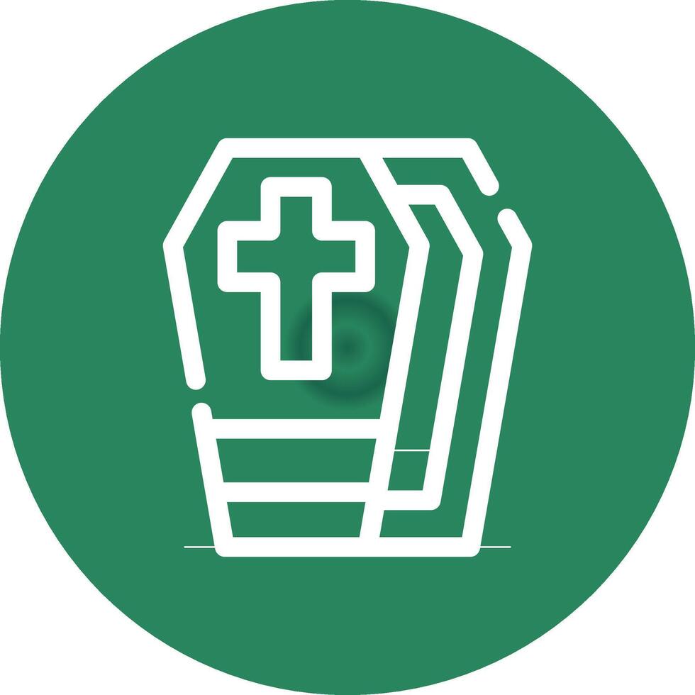 Coffin Creative Icon Design vector