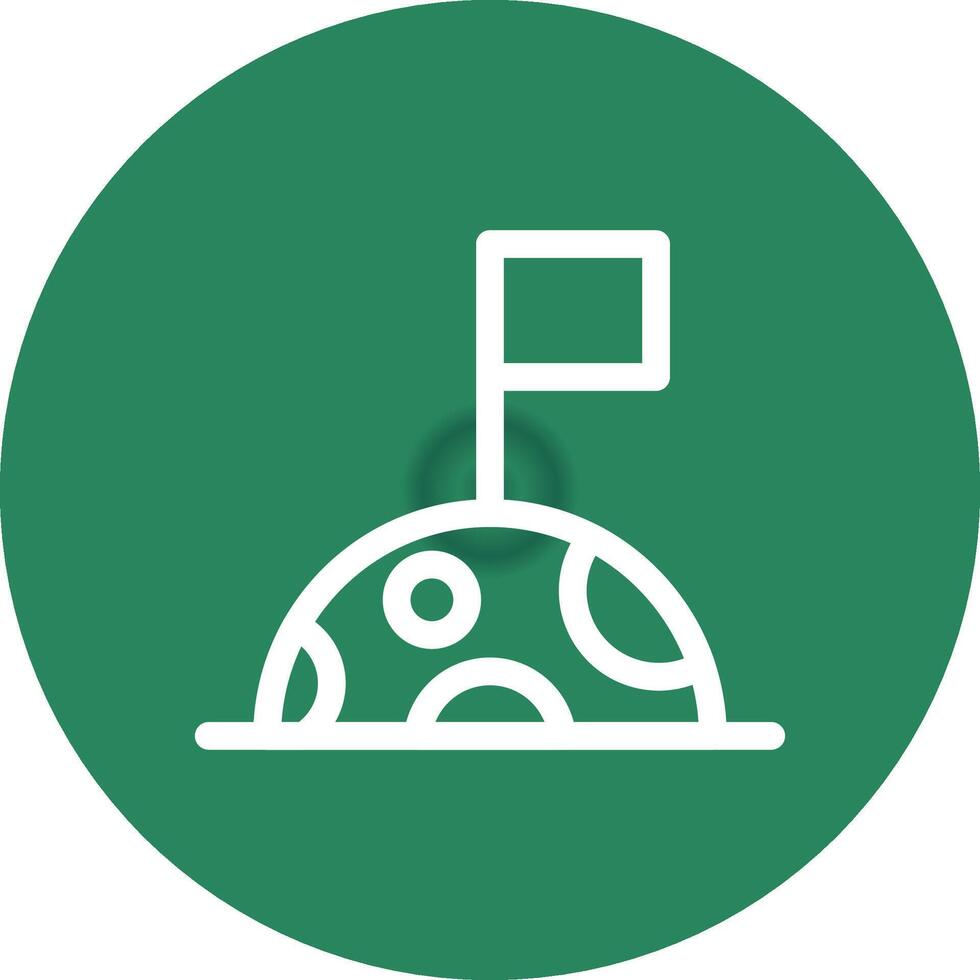 Lunar Creative Icon Design vector