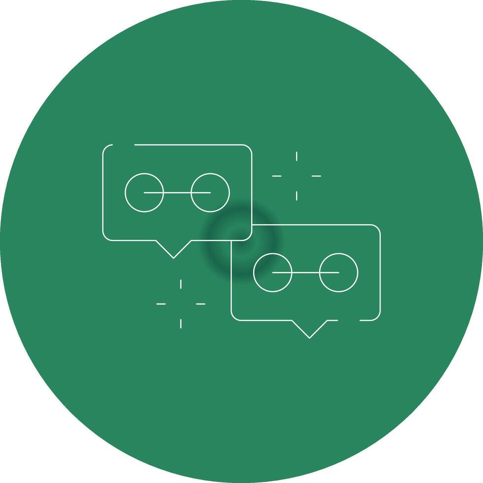 Chat Creative Icon Design vector