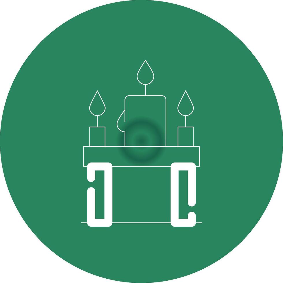 Candles Creative Icon Design vector