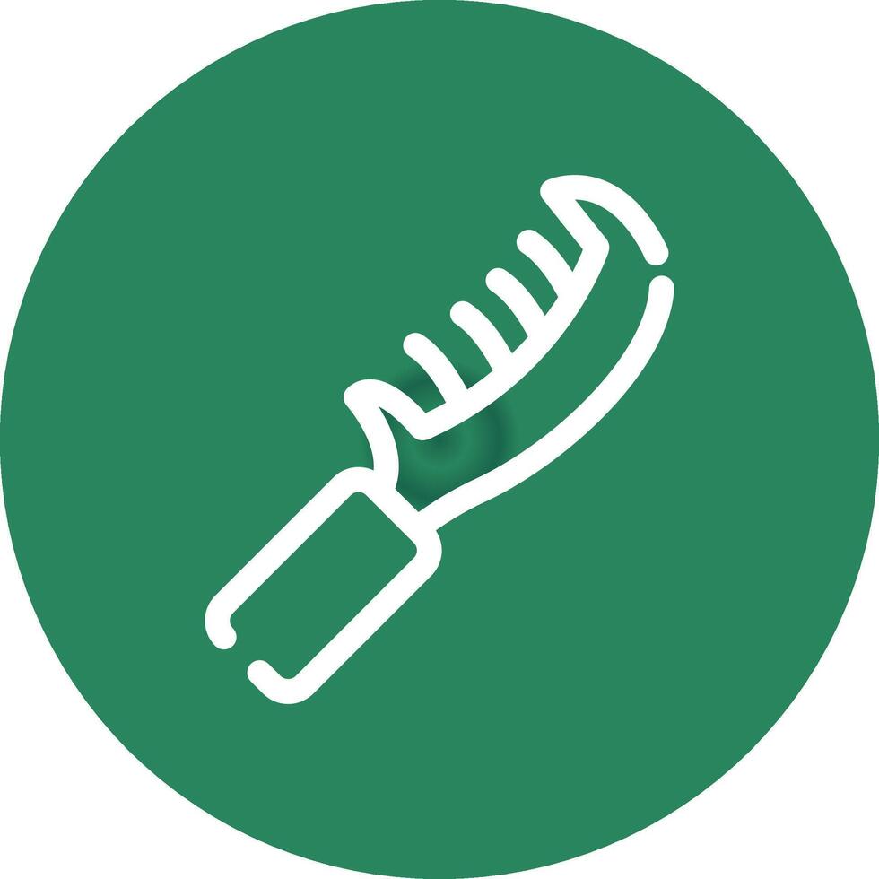 Comb Creative Icon Design vector