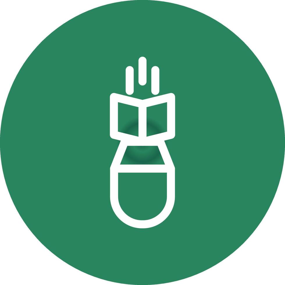 Nuclear Creative Icon Design vector