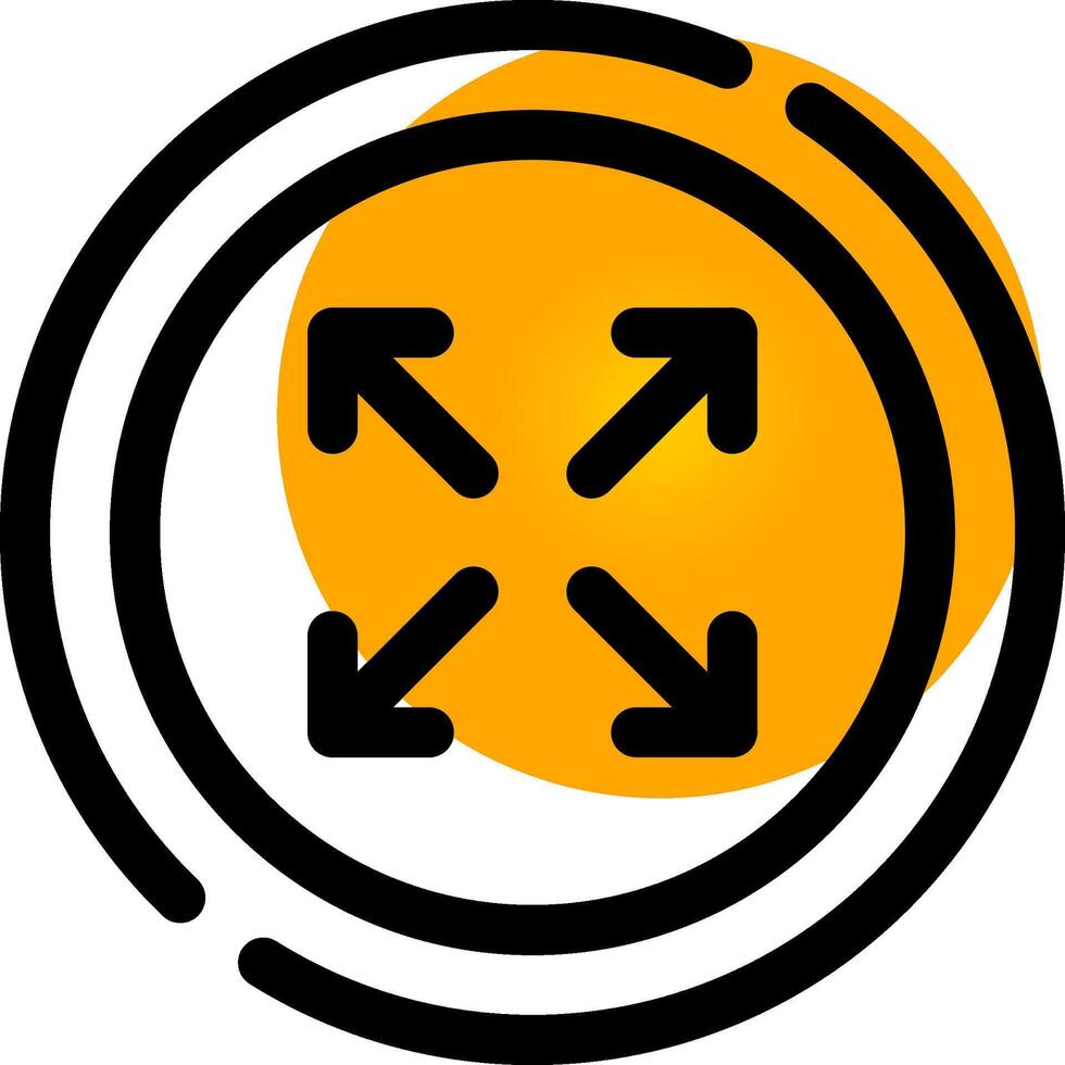 Expand Creative Icon Design vector
