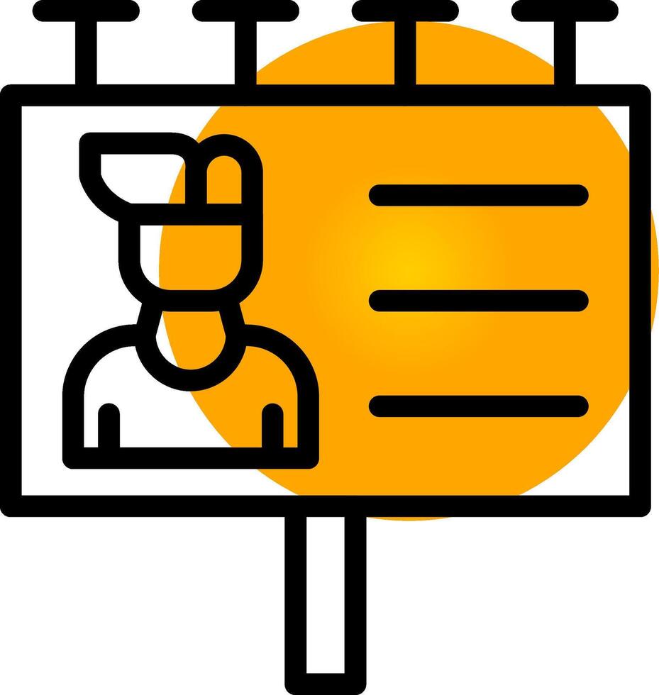 Advertisement Creative Icon Design vector