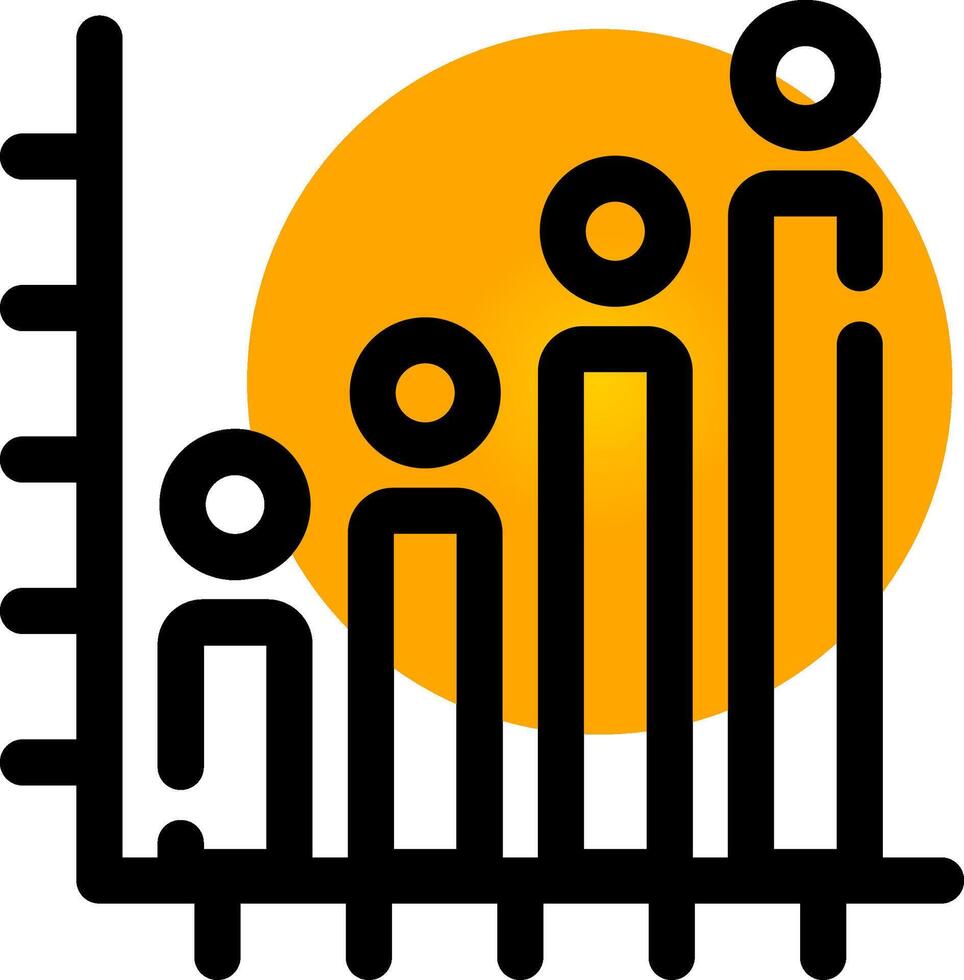 Chart Creative Icon Design vector