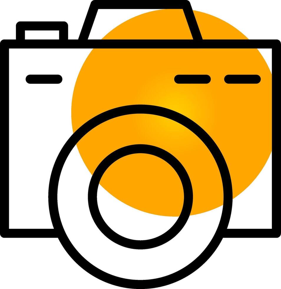 Camera Creative Icon Design vector