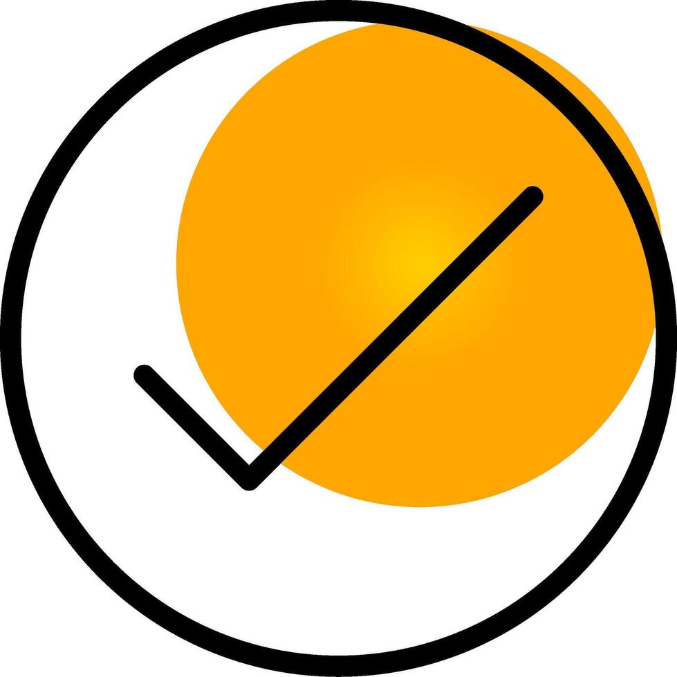 Check Creative Icon Design vector