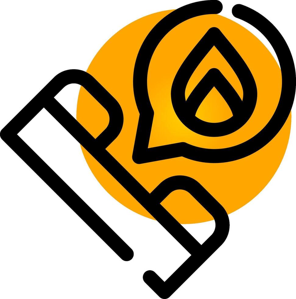Warm Calling Creative Icon Design vector
